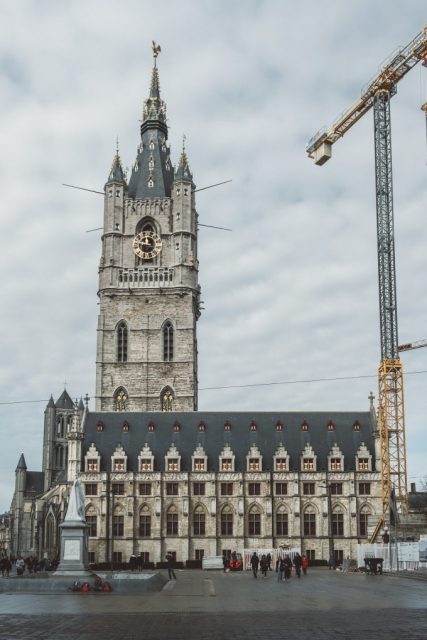 Blick auf den Bergfried